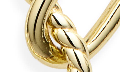 Argento Vivo Interlock Pendant Necklace In Gold