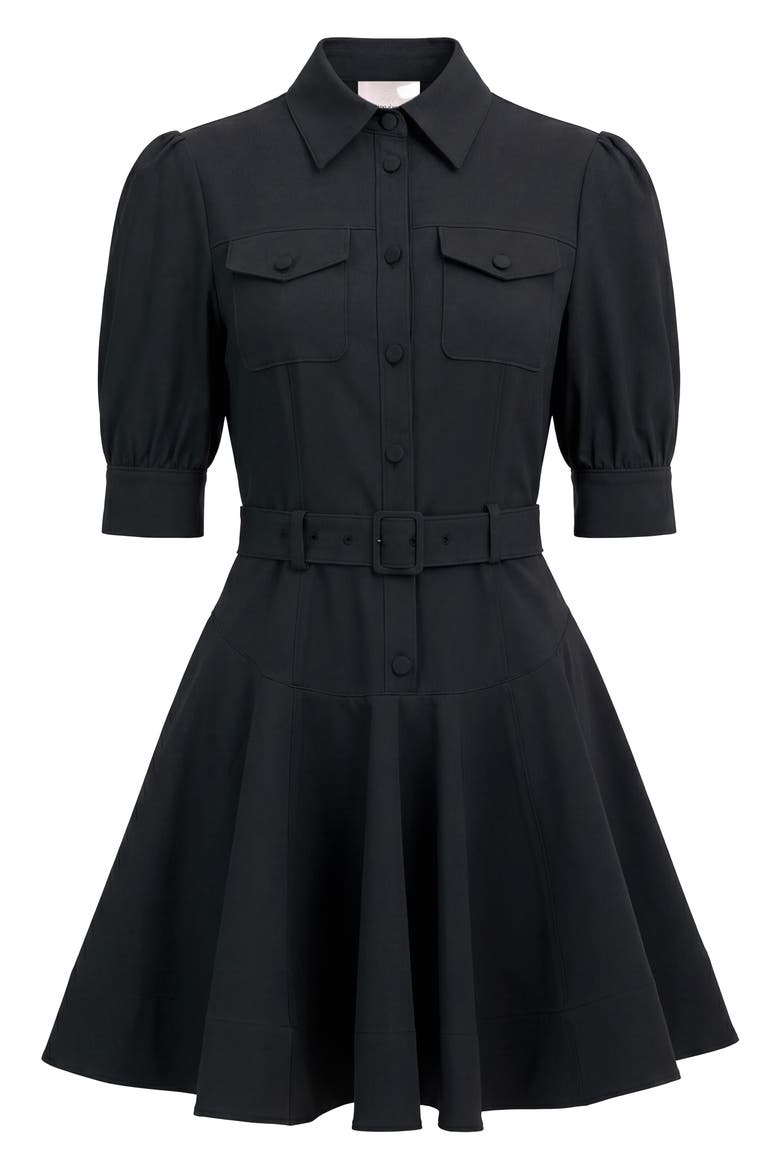 Anisa Minidress, Alternate, color, BLACK