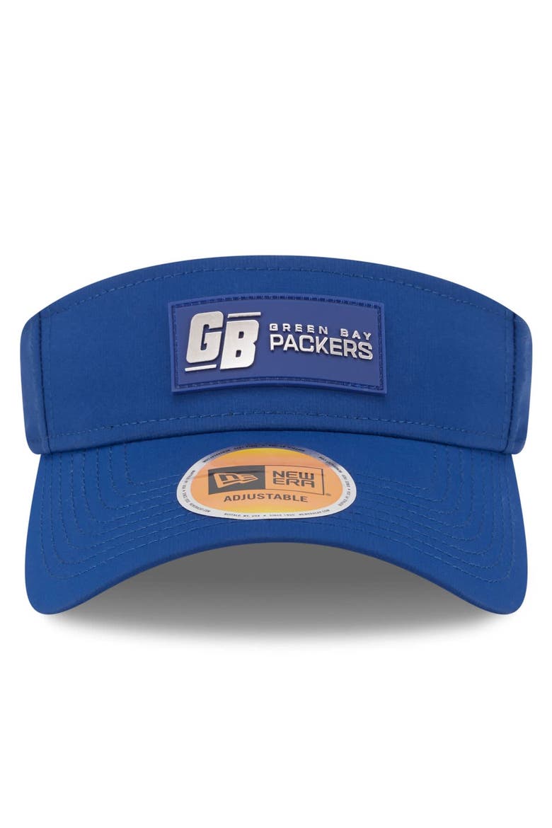 Men's New Era Navy Green Bay Packers The 1923 Classic Sideline  Visor, Alternate, color, Navy
