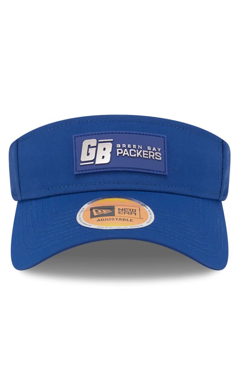 New Era Men's New Era Navy Green Bay Packers The 1923 Classic Sideline Visor, Alternate, color, Navy