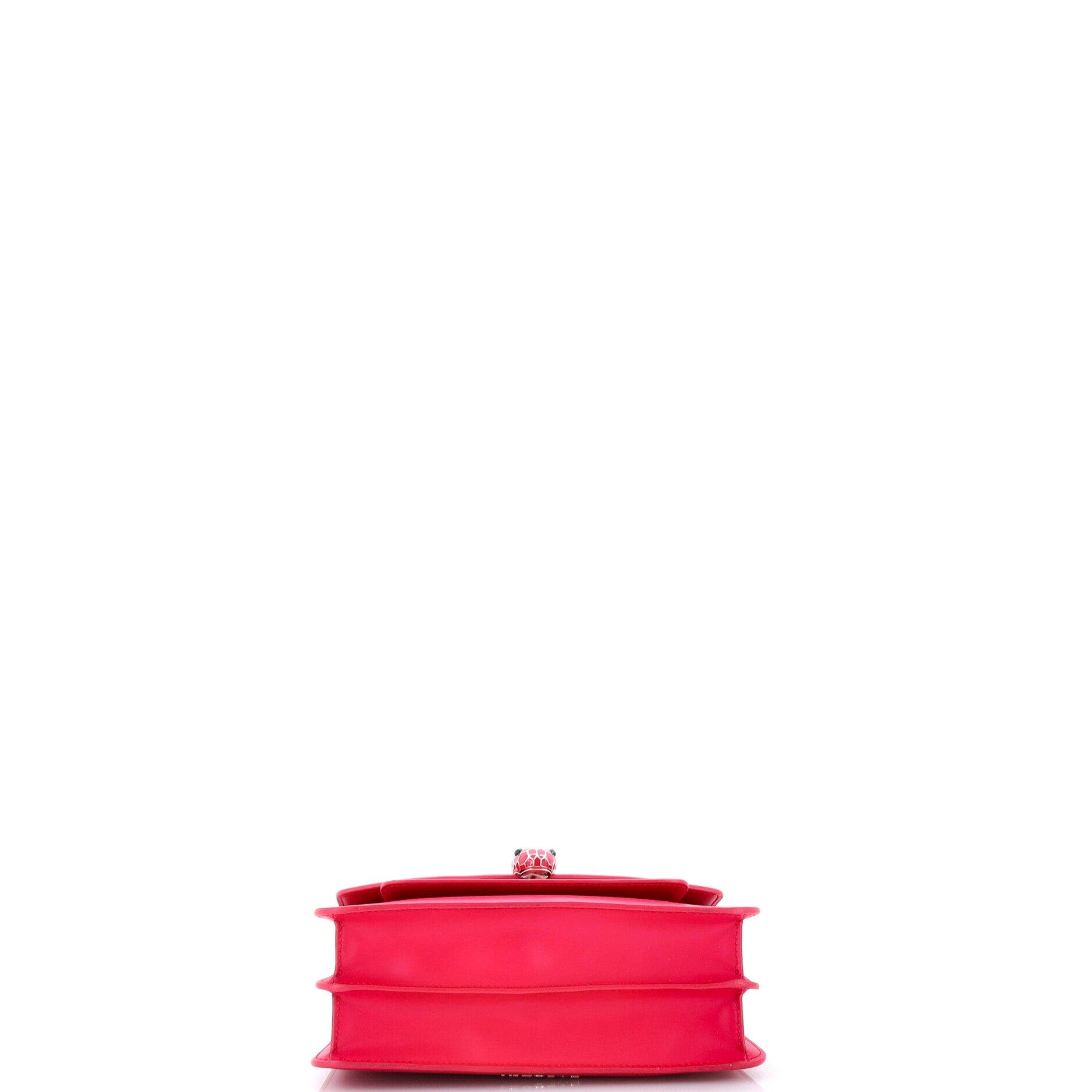 Serpenti Forever Shoulder Bag Leather Small, Alternate, color, Pink