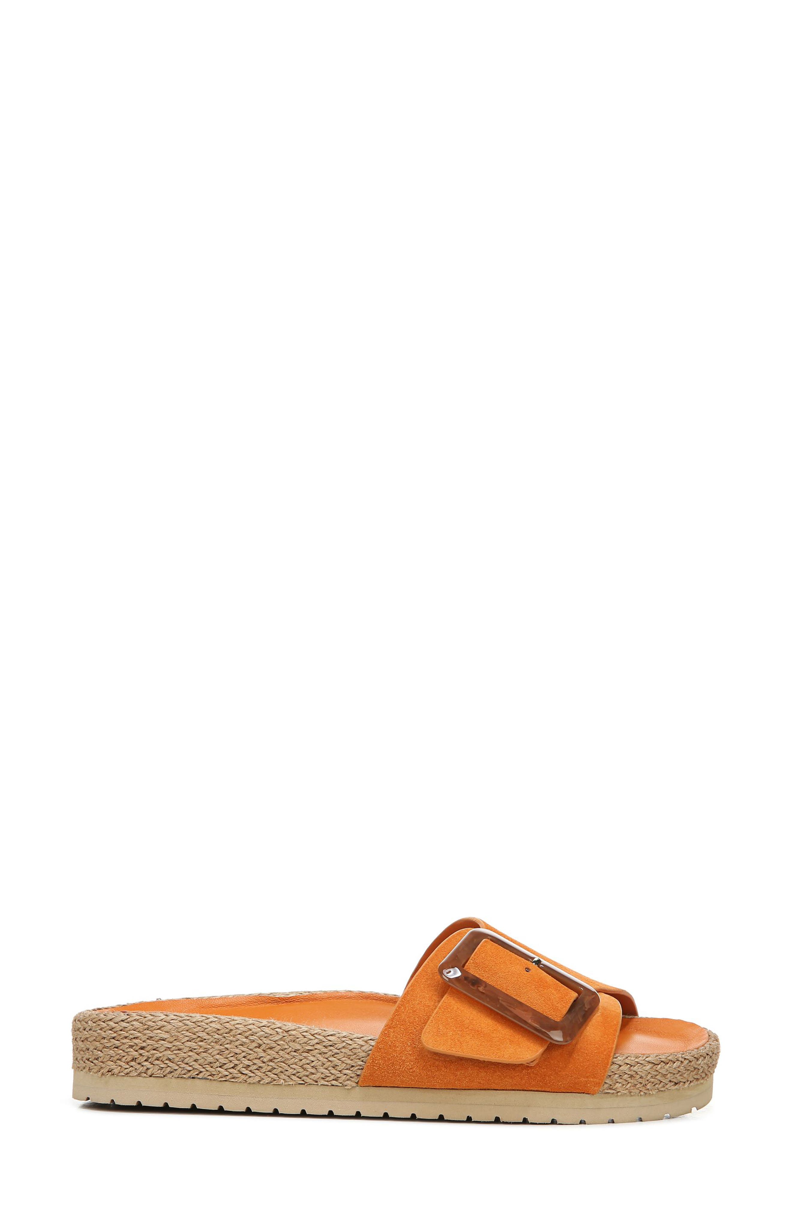 Grant Slide Sandal, Alternate, color, BURNT ORANGE