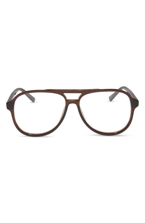 Tatum Aviator Blue Light Blocking Reading Glasses