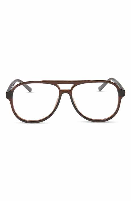 Tatum Aviator Blue Light Blocking Reading Glasses