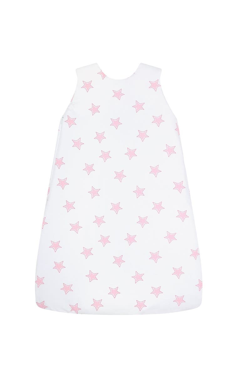 Nellapima Pink Stars Print Winter Sack - Baby, Alternate, color, Pink