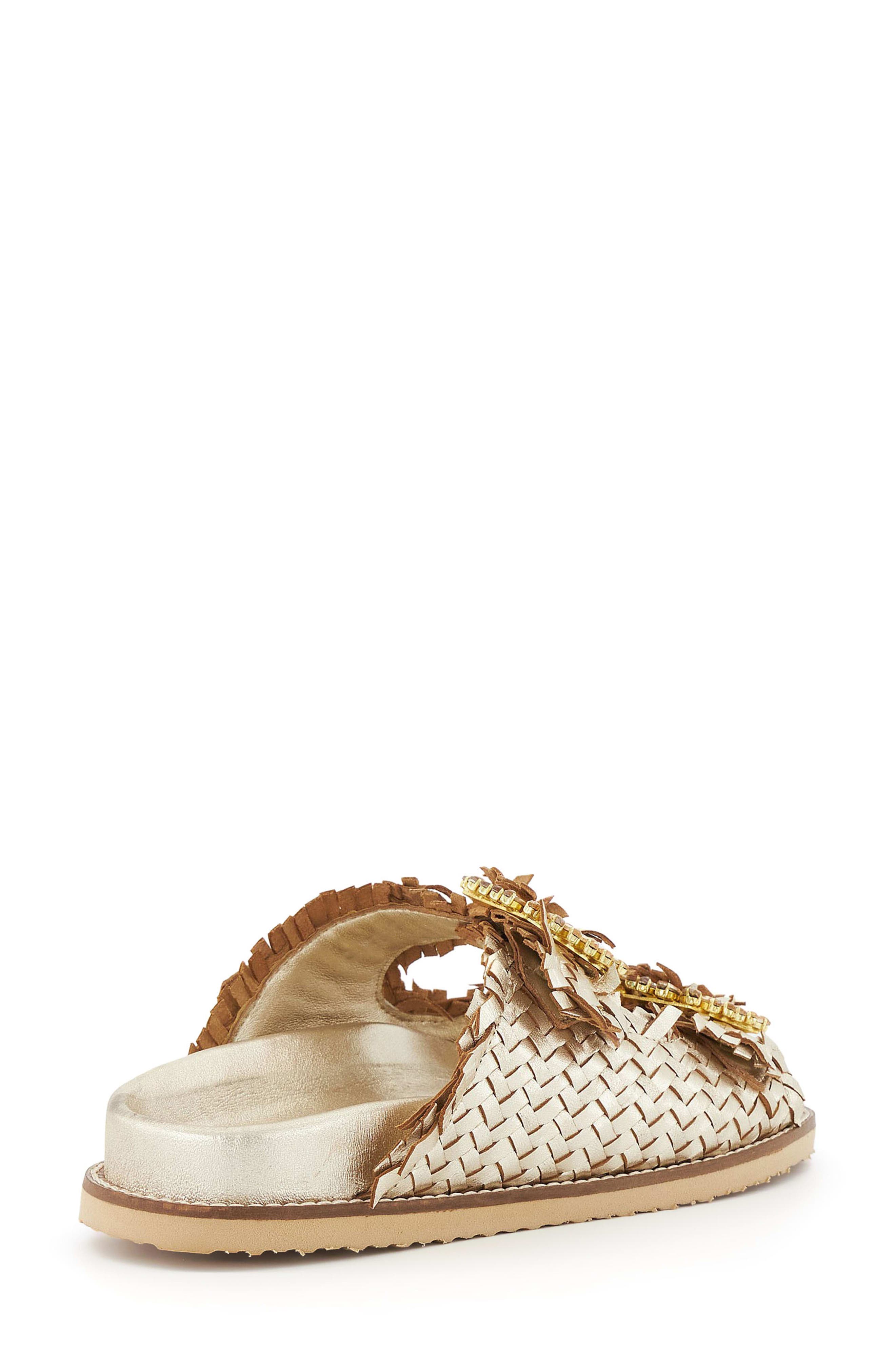 Dune London Lexingtons Sandal, Alternate, color, Gold