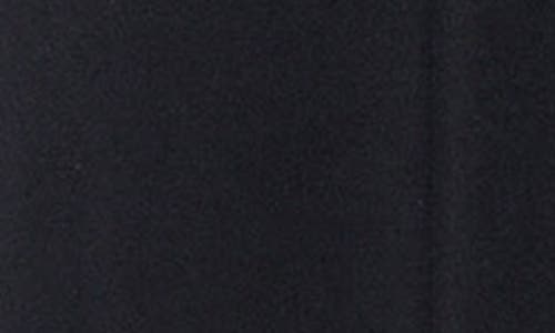 Marina Three-quarter Sleeve Scuba Minidress In Black