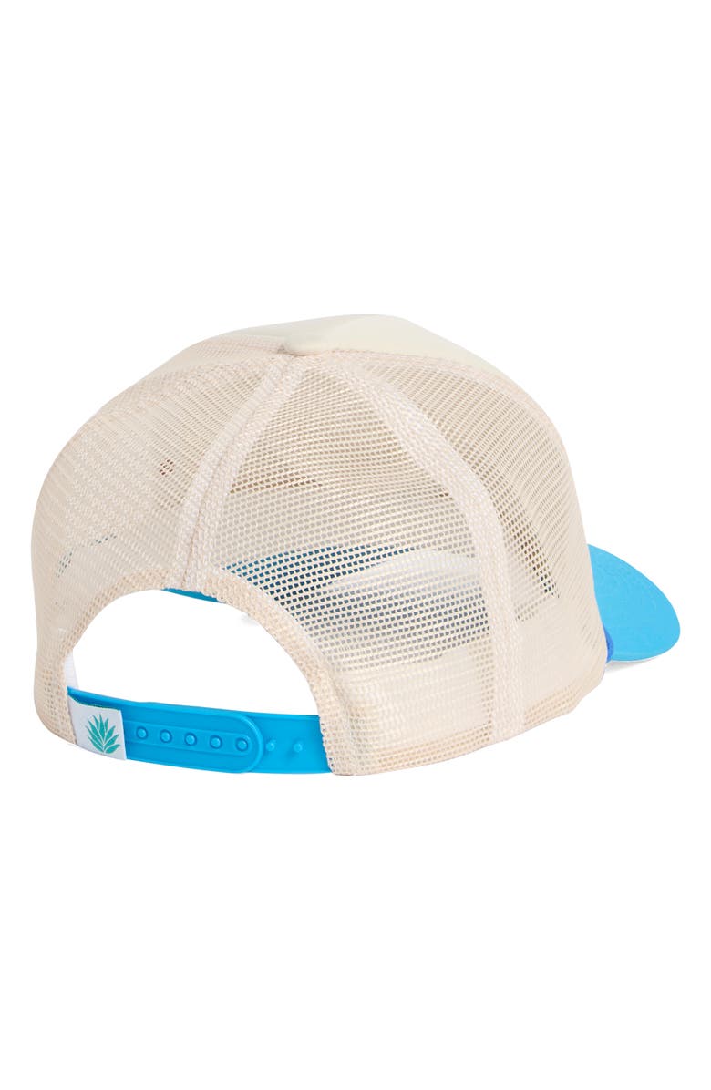 SENDERO PROVISIONS CO. Coastal Cowgirl Trucker Hat, Alternate, color, White / Blue