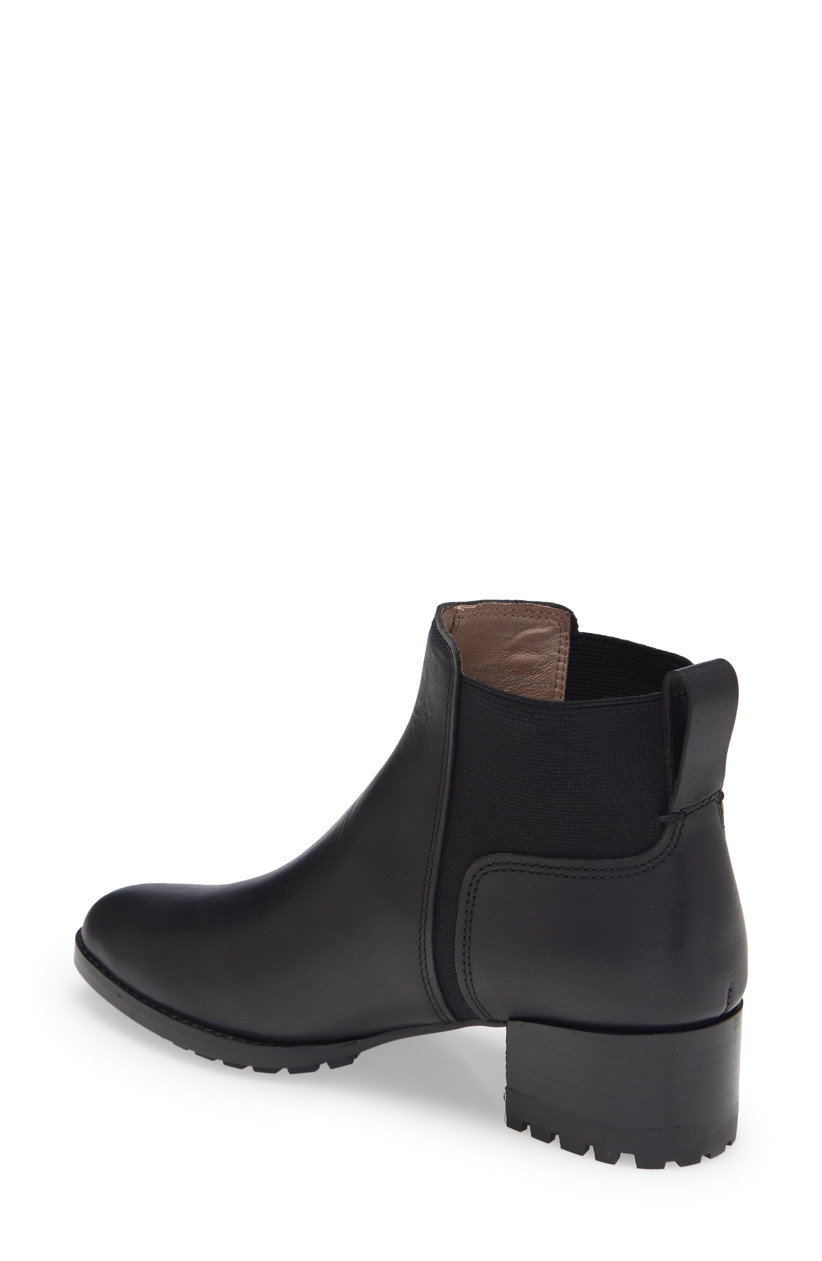 Madewell Kathleen Lug Sole Block Heel Chelsea Boot, Alternate, color, 