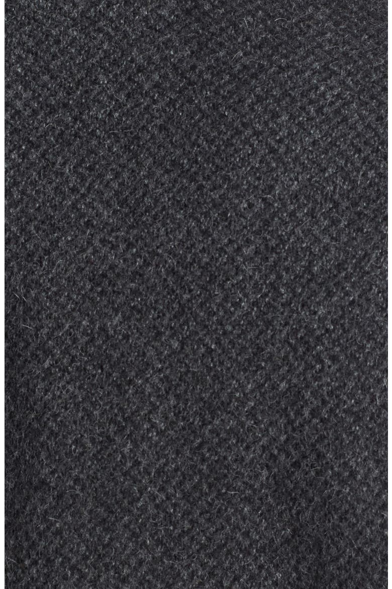The Fisher Project Notch Collar Alpaca Tweed Jacket, Alternate, color, CHARCOAL