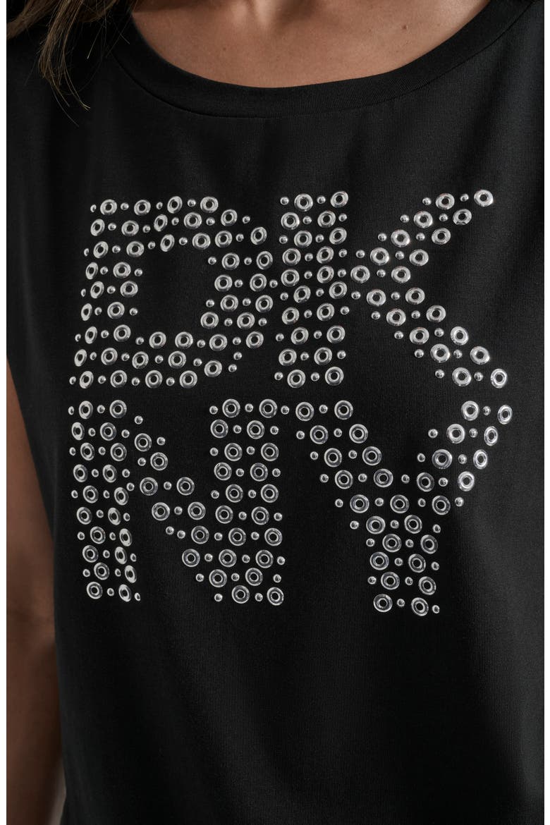 Grommet Logo T-Shirt, Alternate, color, BLACK