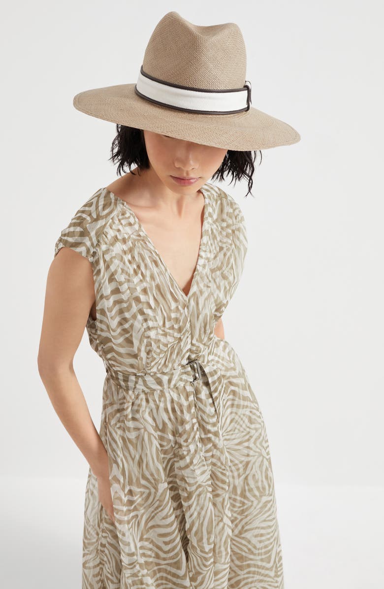 Brunello Cucinelli Print dress, Alternate, color, 