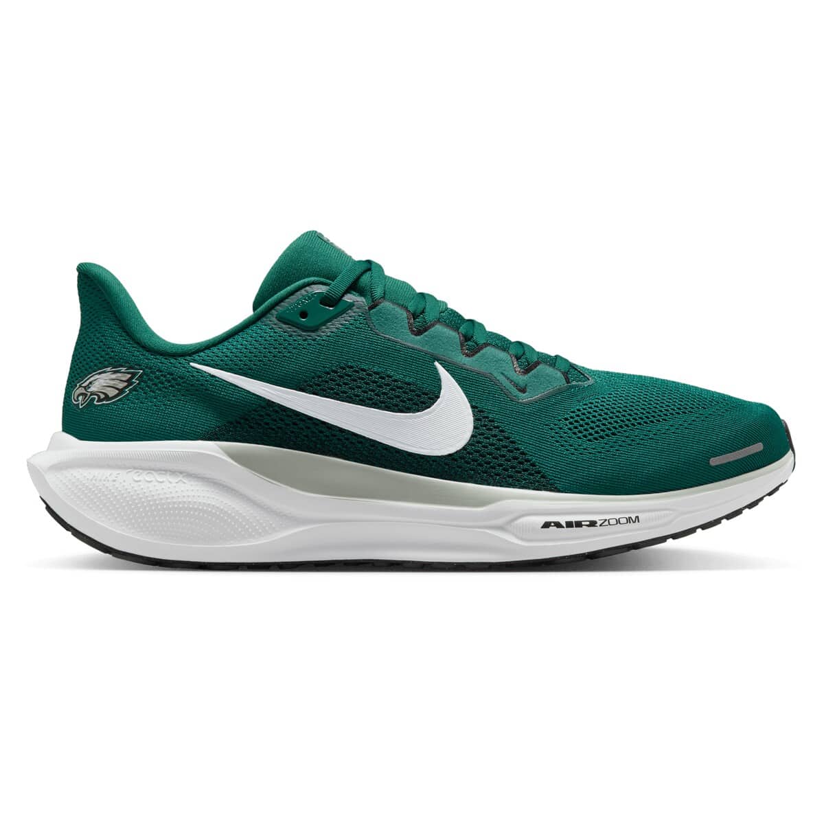 Nike Unisex Nike  Midnight Green Philadelphia Eagles Air Zoom Pegasus 41 Sneakers, Main, color, Green