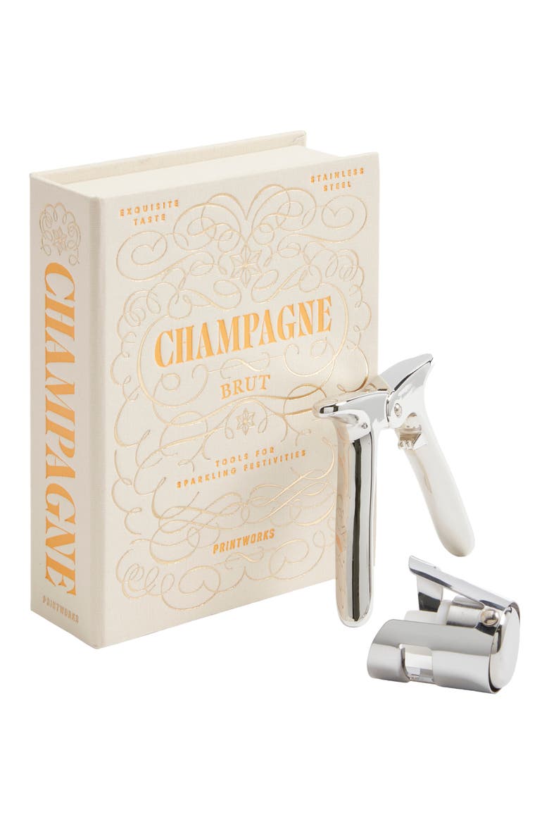 The Essentials Champagne Tools Gift Set, Alternate, color, BEIGE