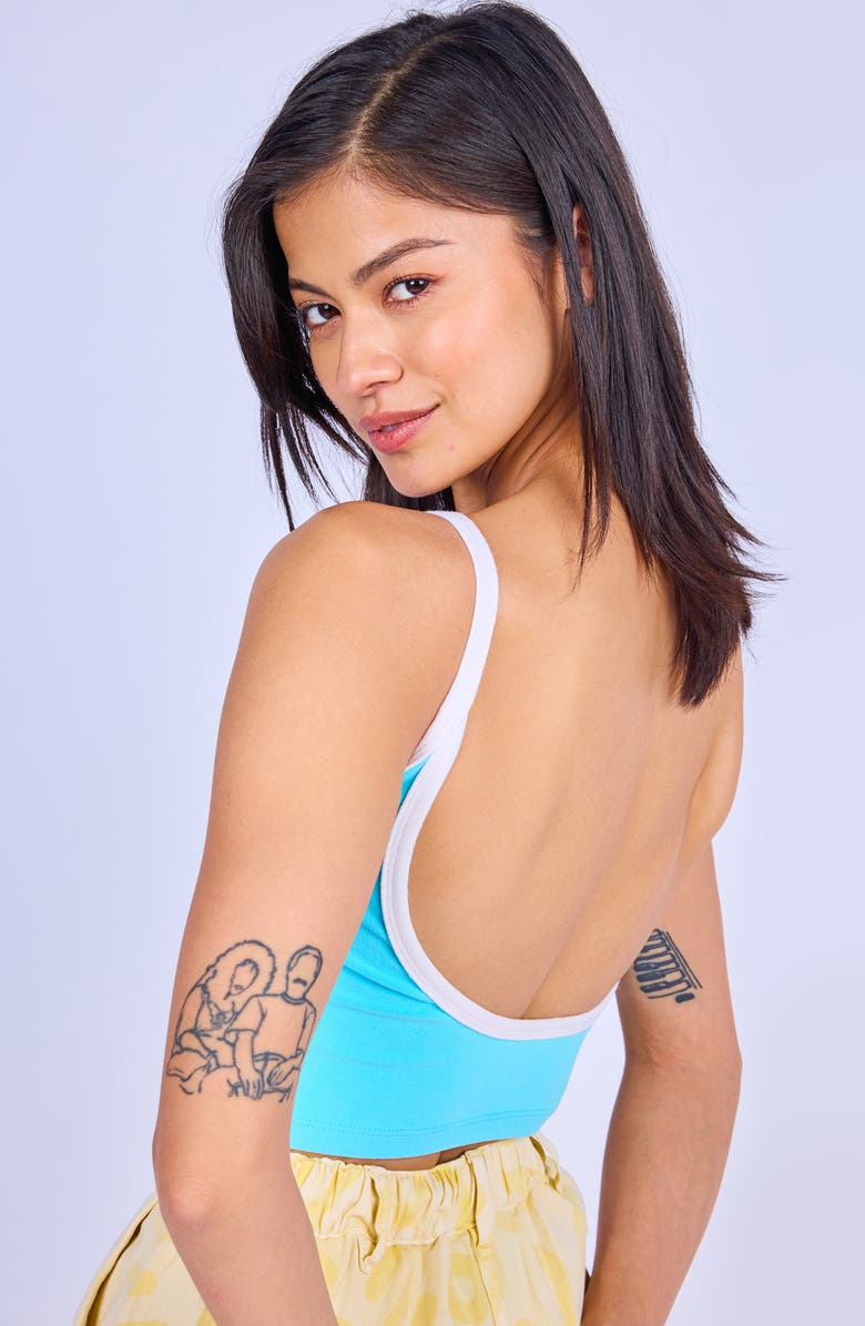 MOKUYOBI Cordelia Tank, Alternate, color, Pool