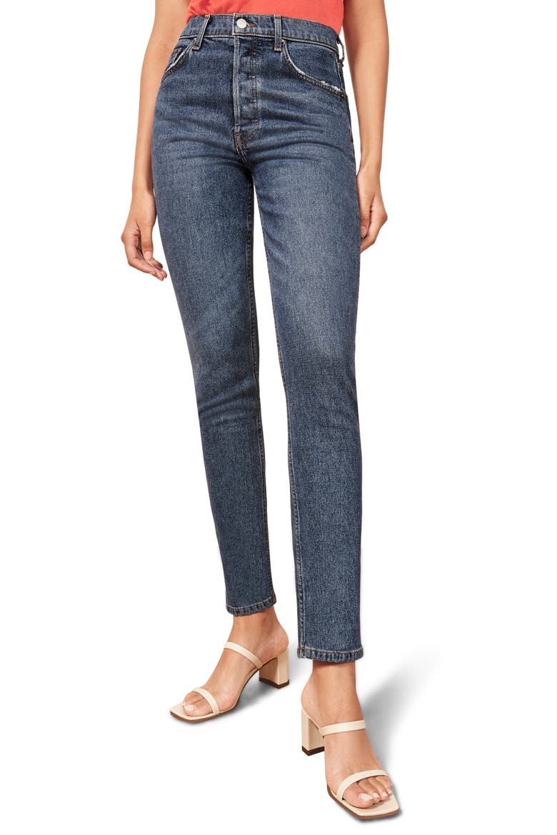 Serena High Waist Skinny Jeans, Main, color, KASAI