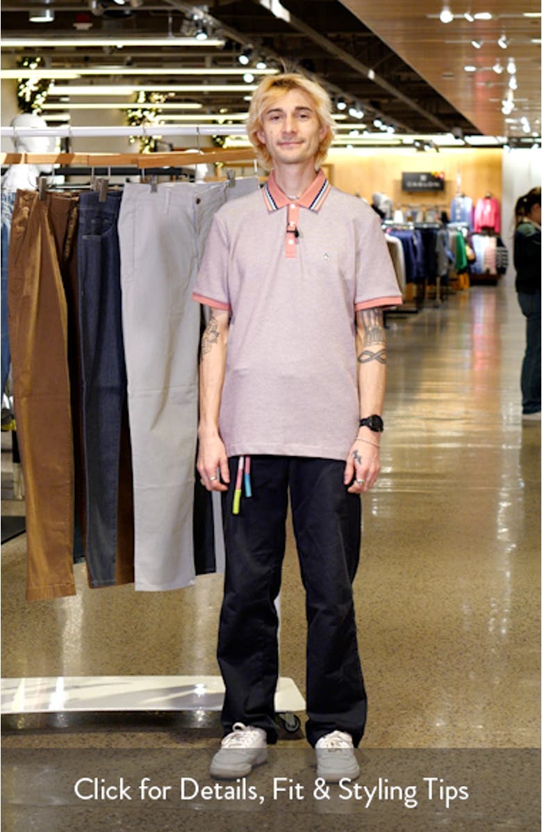 Tipped Bird's Eye Piqué Polo, sales video thumbnail