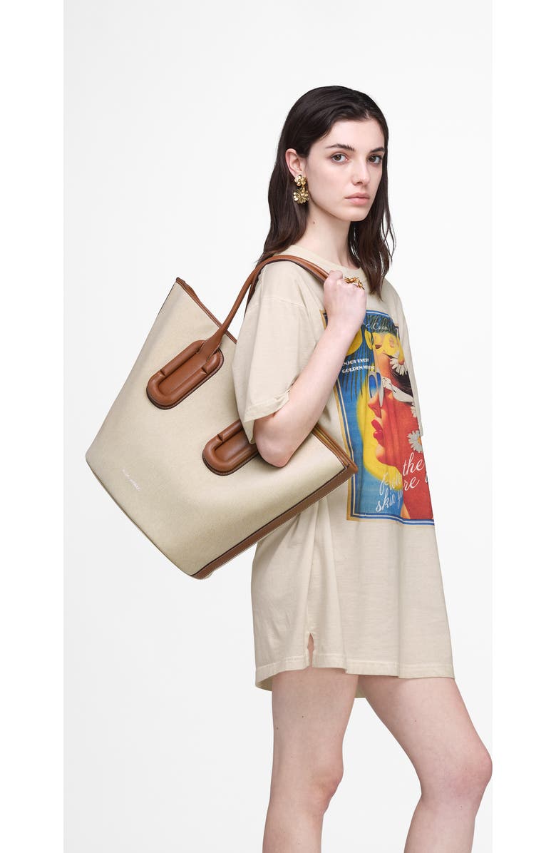 Marc Jacobs The Tote, Alternate, color, Beige/Argan Oil