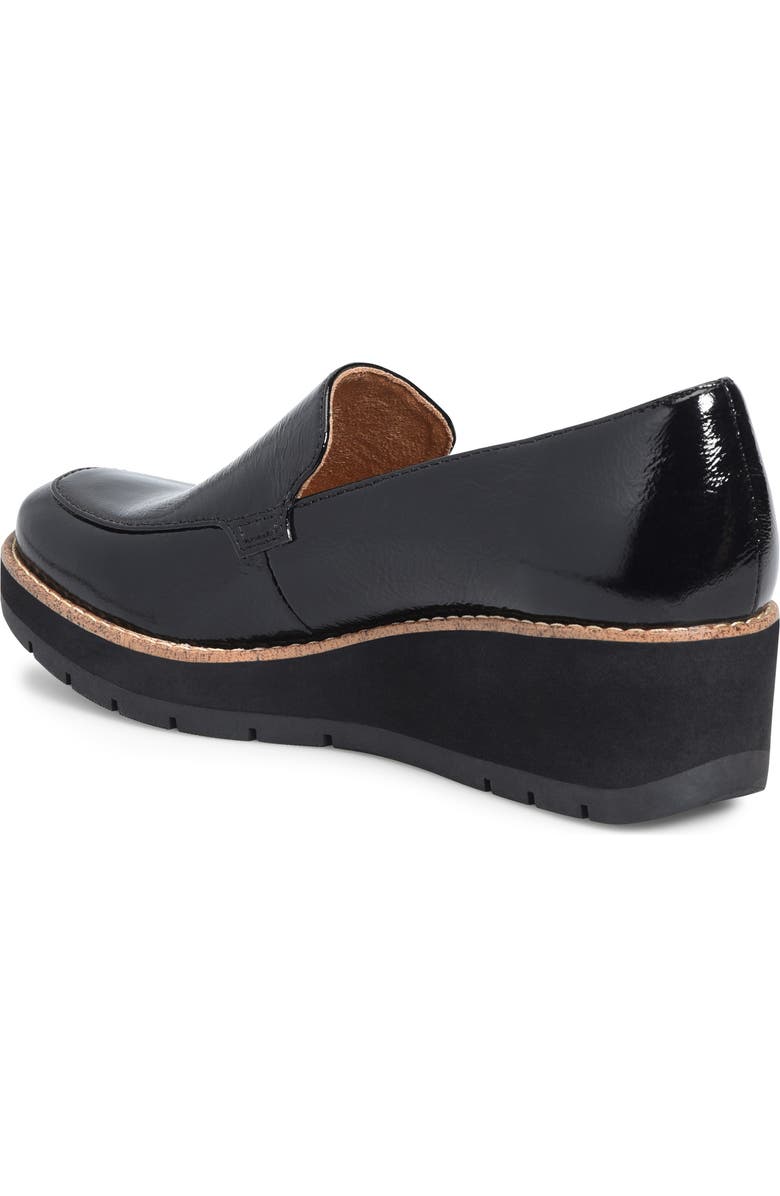 Comfortiva Farland Wedge Loafer, Alternate, color, Black Patent
