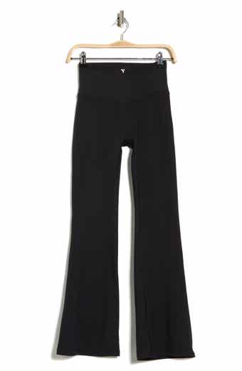 YOGALICIOUS Lux Sophia Crossover Elastic Flare Leggings