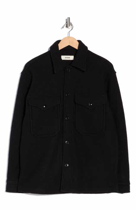 BUCK MASON Felted Wool Field Shirt Jacket