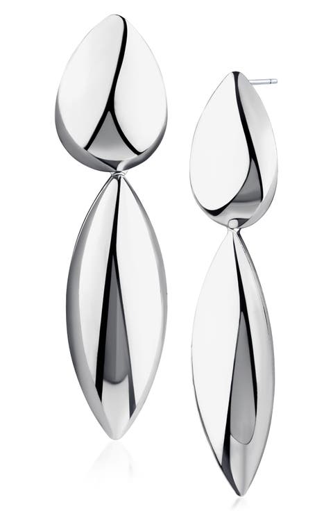 Elongated Drop Earrings