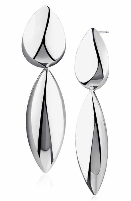 JARDIN Elongated Drop Earrings