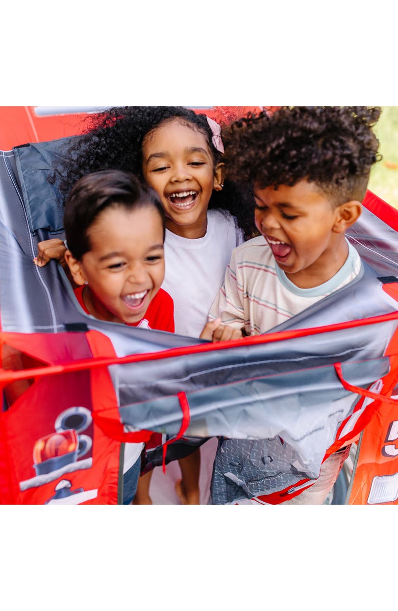 Melissa & Doug Fire Truck Play Tent, Alternate, color, 