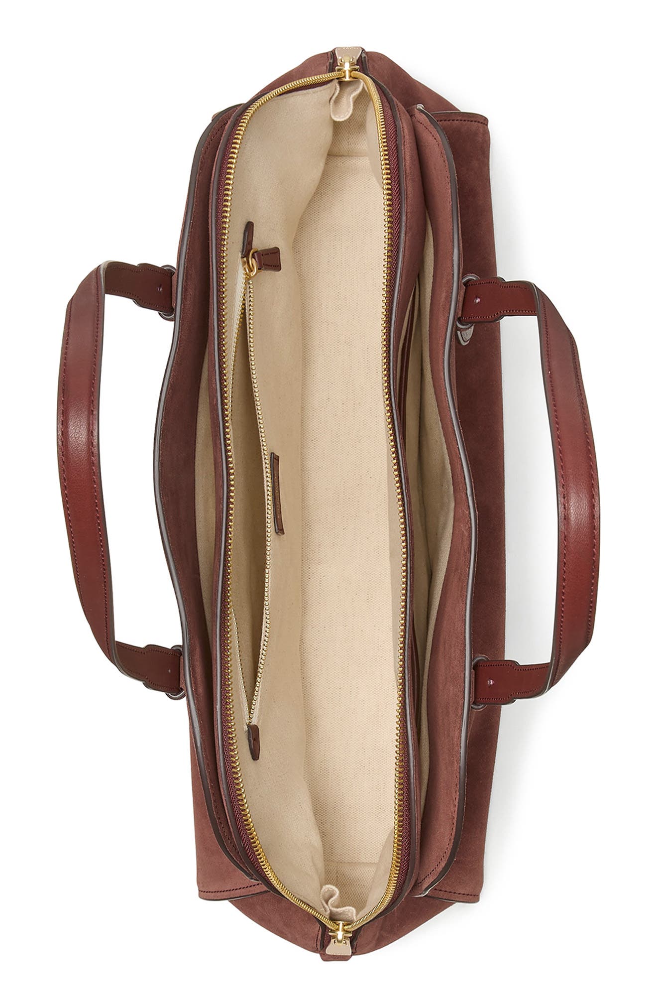 Kate Spade New York do it all suede maise carryall tote, Alternate, color, 