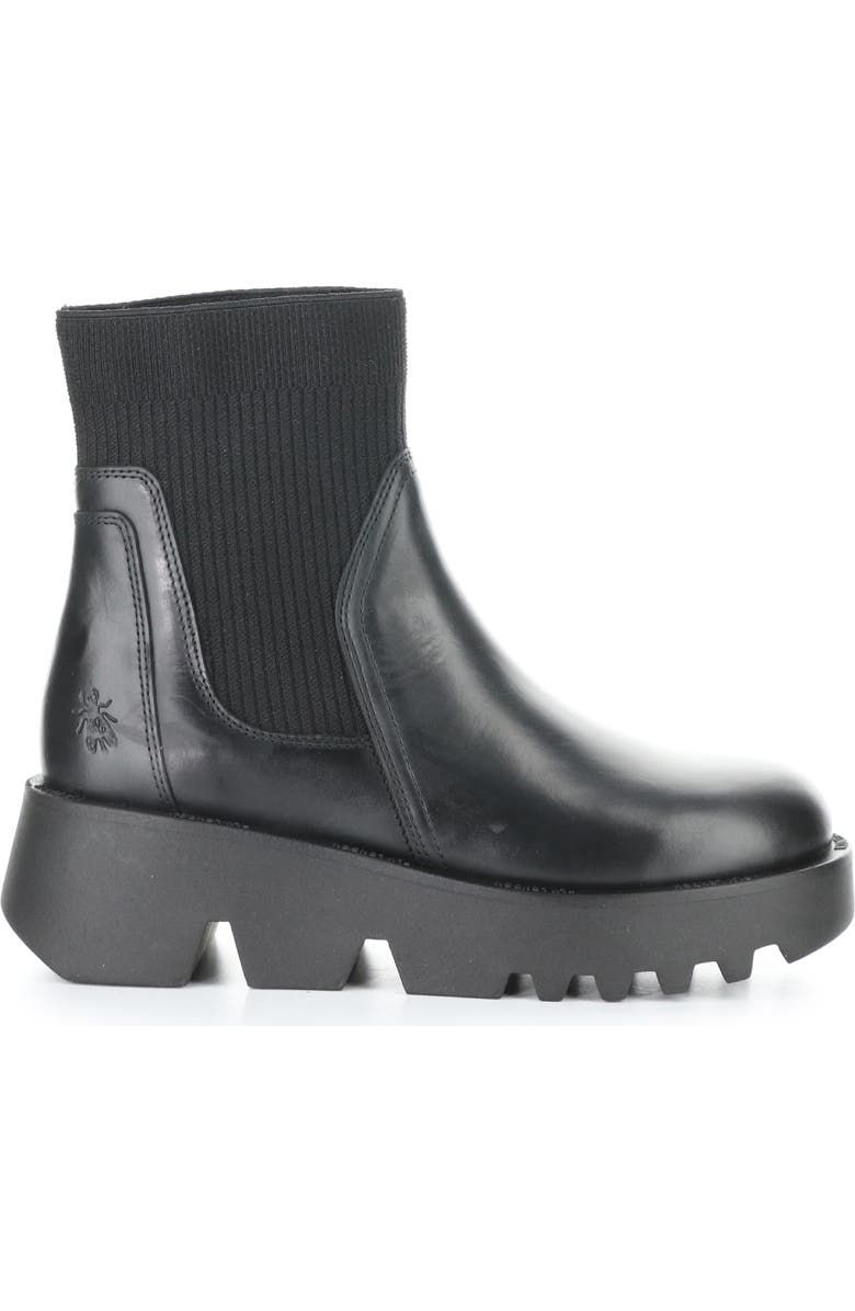 Fly London Zool Chelsea Boot, Alternate, color, 000 Black
