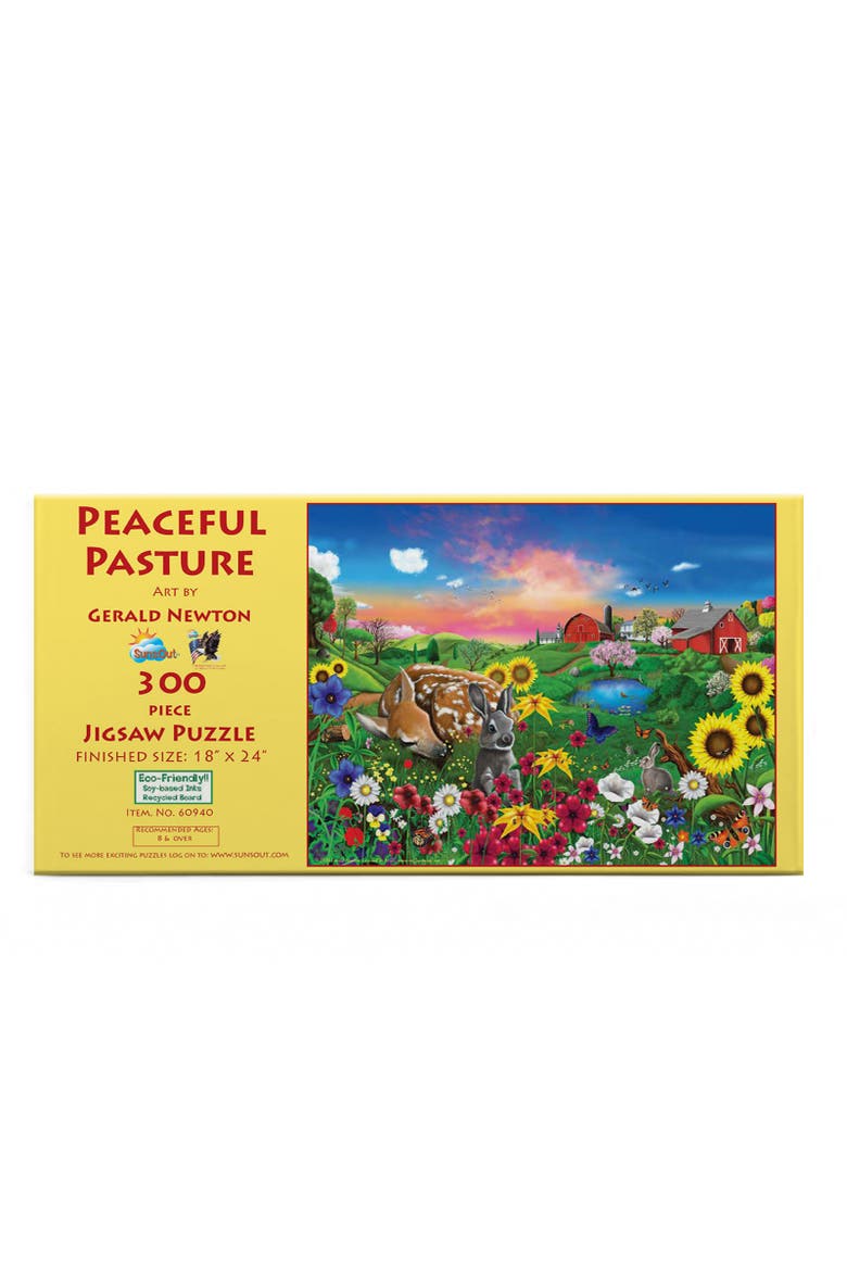Peaceful Pastures 300 piece Jigsaw Puzzle for Adults, Alternate, color, Multicolor