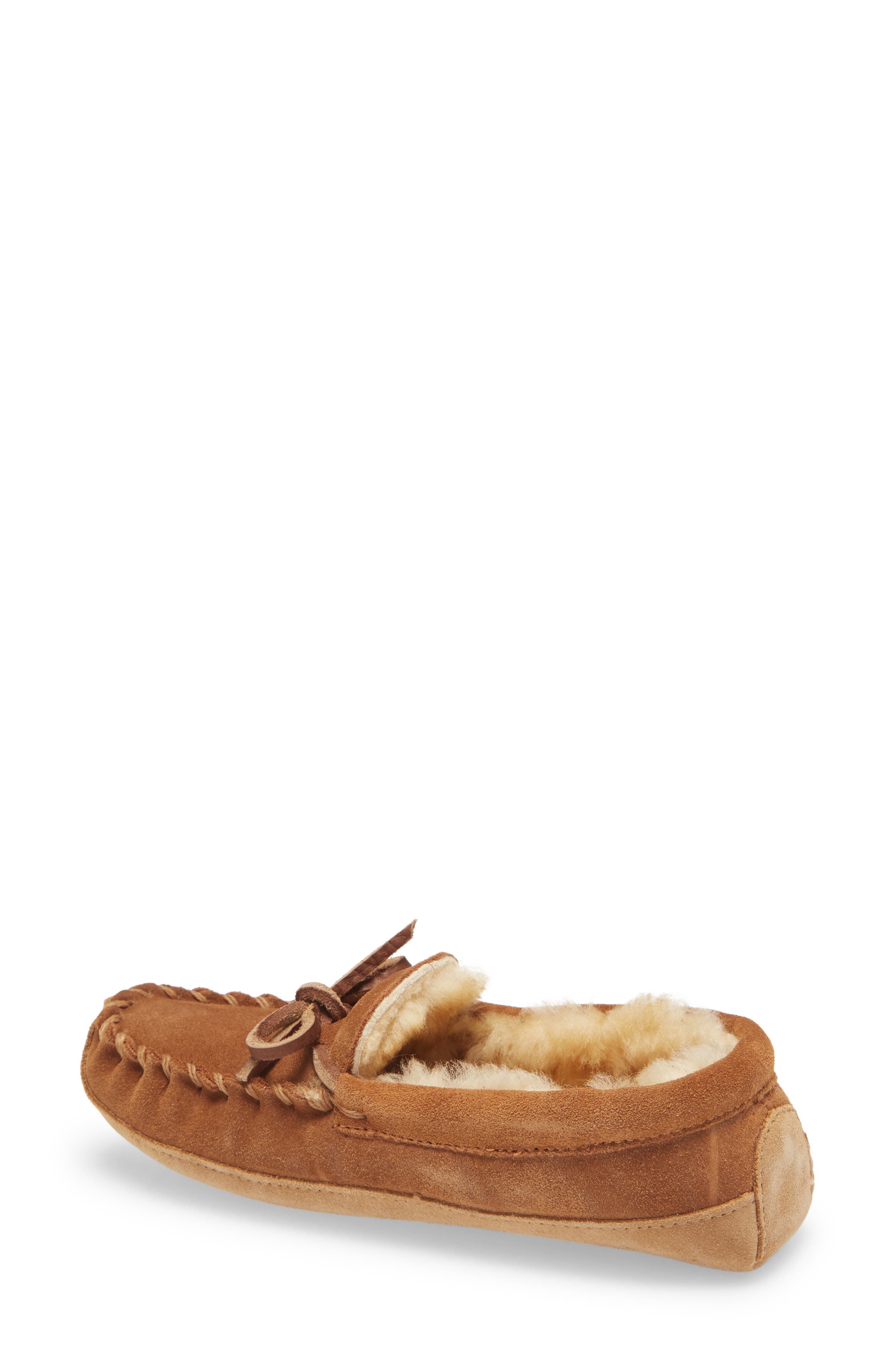 L.L.Bean Kids' Wicked Good Genuine Shearling Slipper, Alternate, color, 