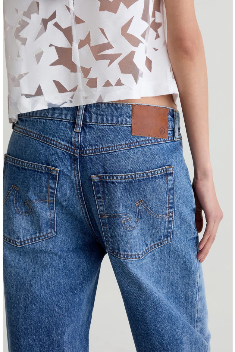 Billie High Waist Straight Leg Jeans, Alternate, color, AMERICAN RIVIERA