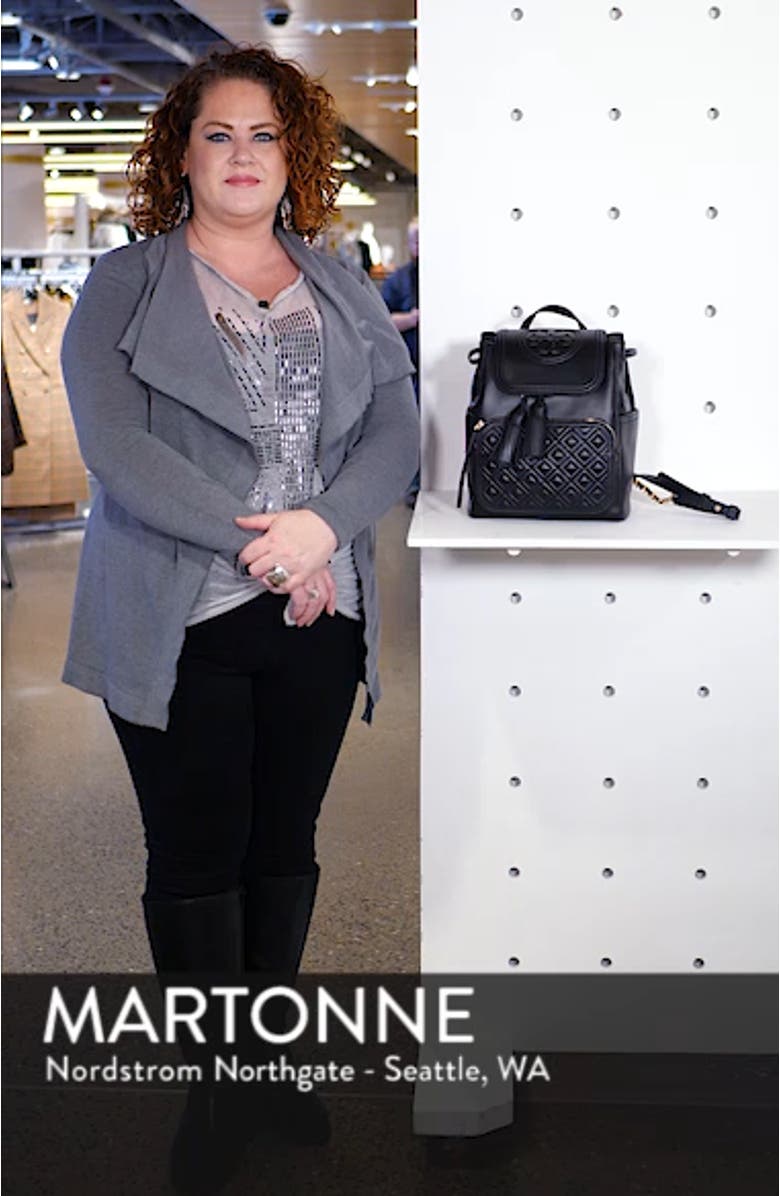 Fleming Lambskin Leather Backpack, sales video thumbnail