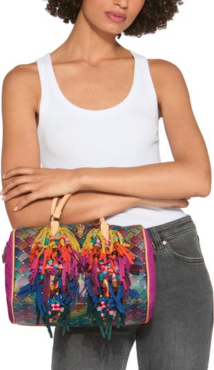Kensington Boston Fringe Duffle Bag