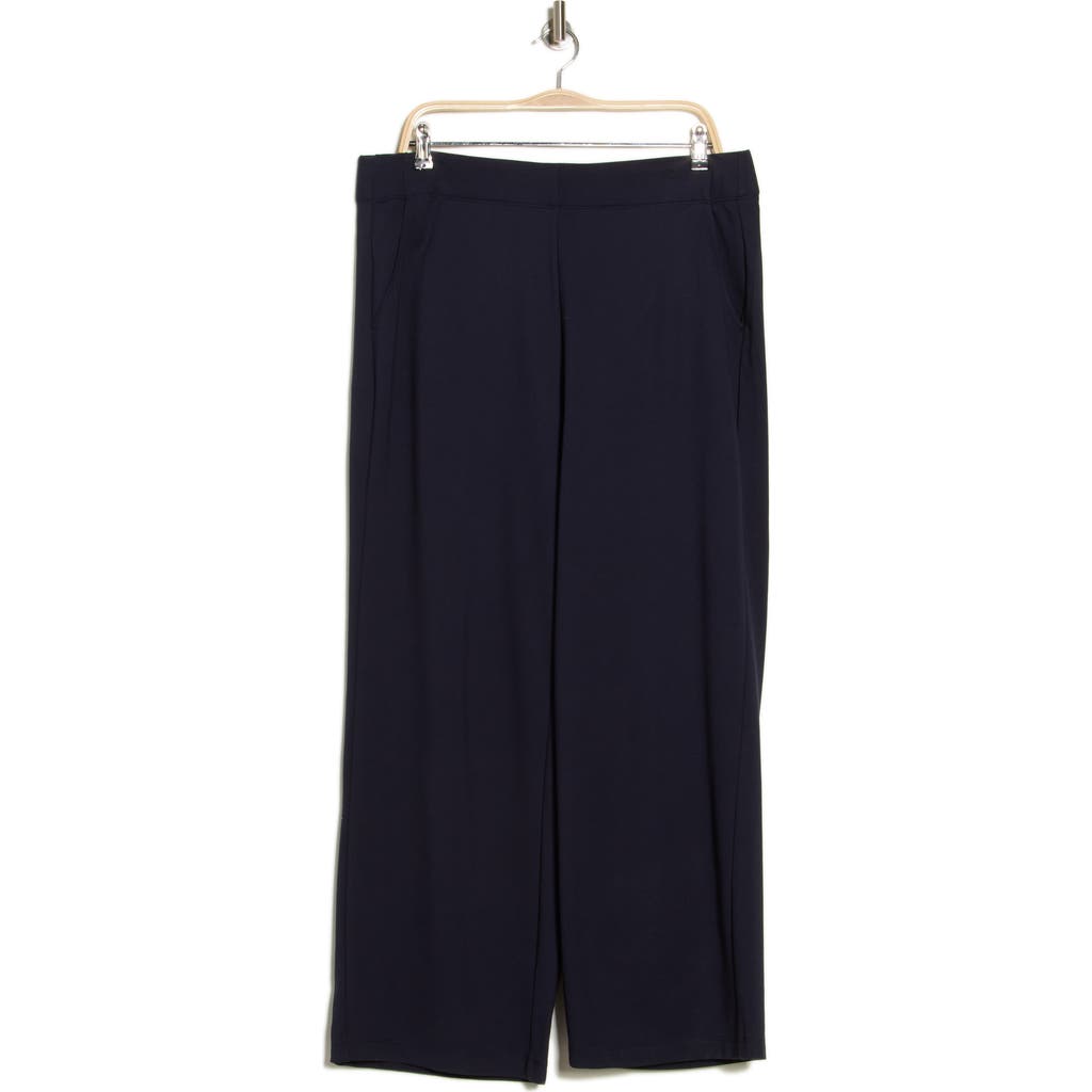 MAX STUDIO MAX STUDIO EASY WIDE LEG PONTE PANTS