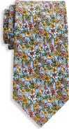 Synrgy by DXL Big & Tall Printed Floral Tie