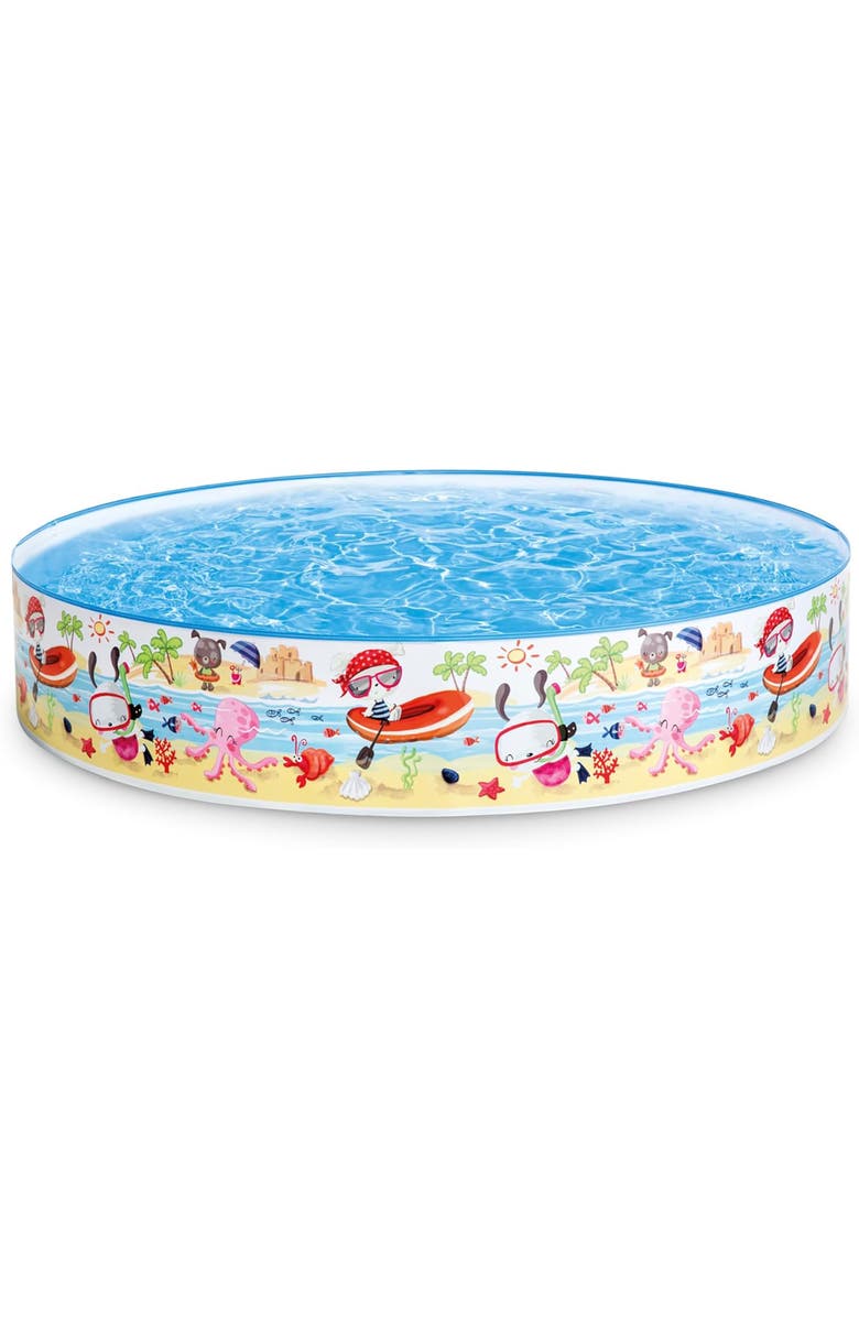 Intex Snapset Pool Fun At The Beach, Main, color, Multicolored