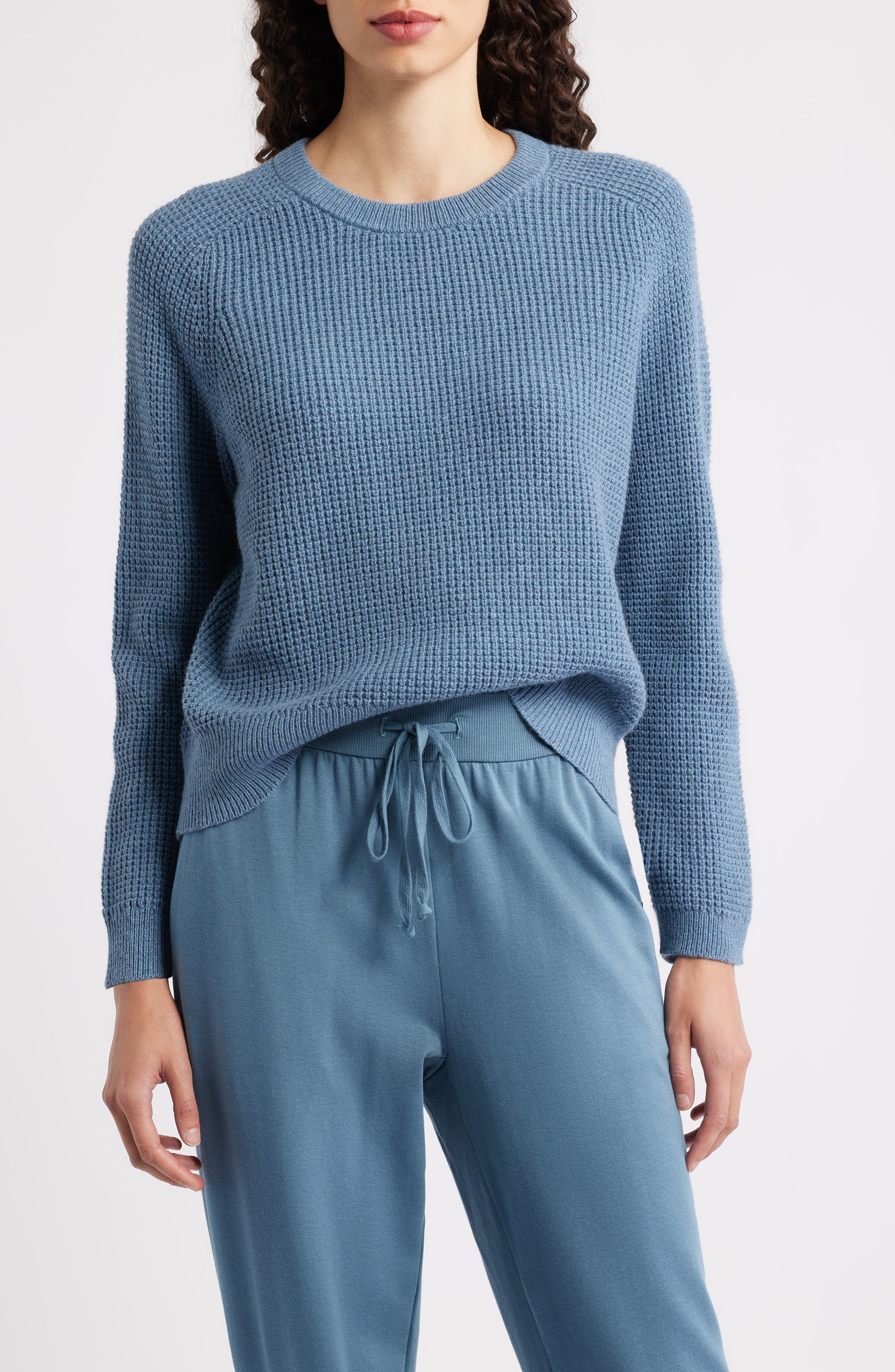 Organic Cotton & Cashmere Crewneck Sweater