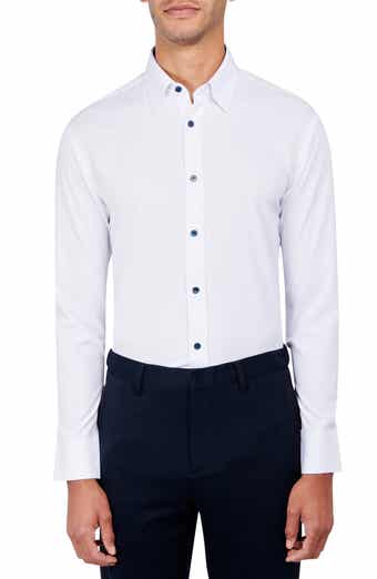 W.R.K Regular Fit Solid Performance Dress Shirt