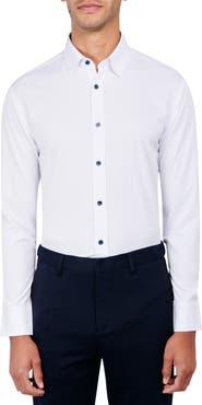 W.R.K Regular Fit Solid Performance Dress Shirt