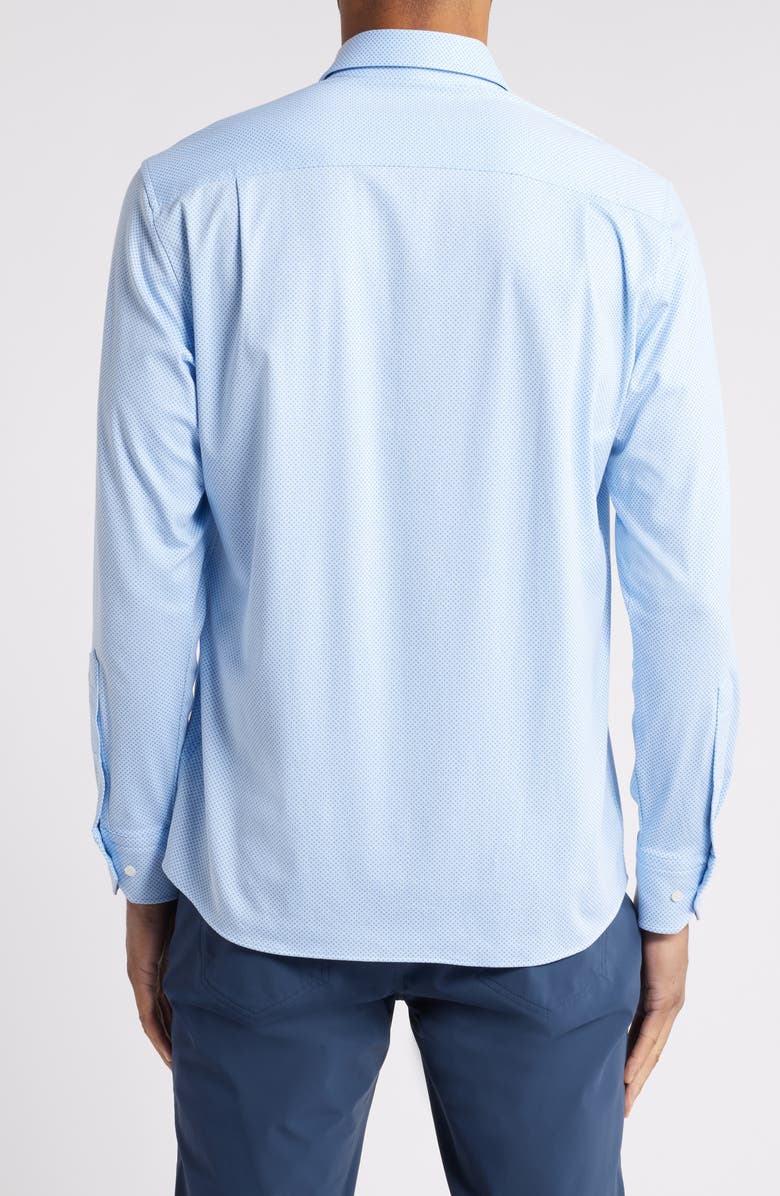 Peter Millar Crown Crafted Midlands Excursion Stretch Button-Up Shirt, Alternate, color,