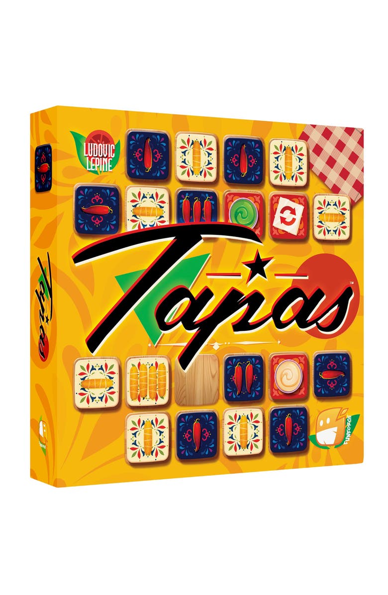 Funforge Tapas Tile Laying Board Game,Family Puzzle Game, Ages 8+, Main, color, 
