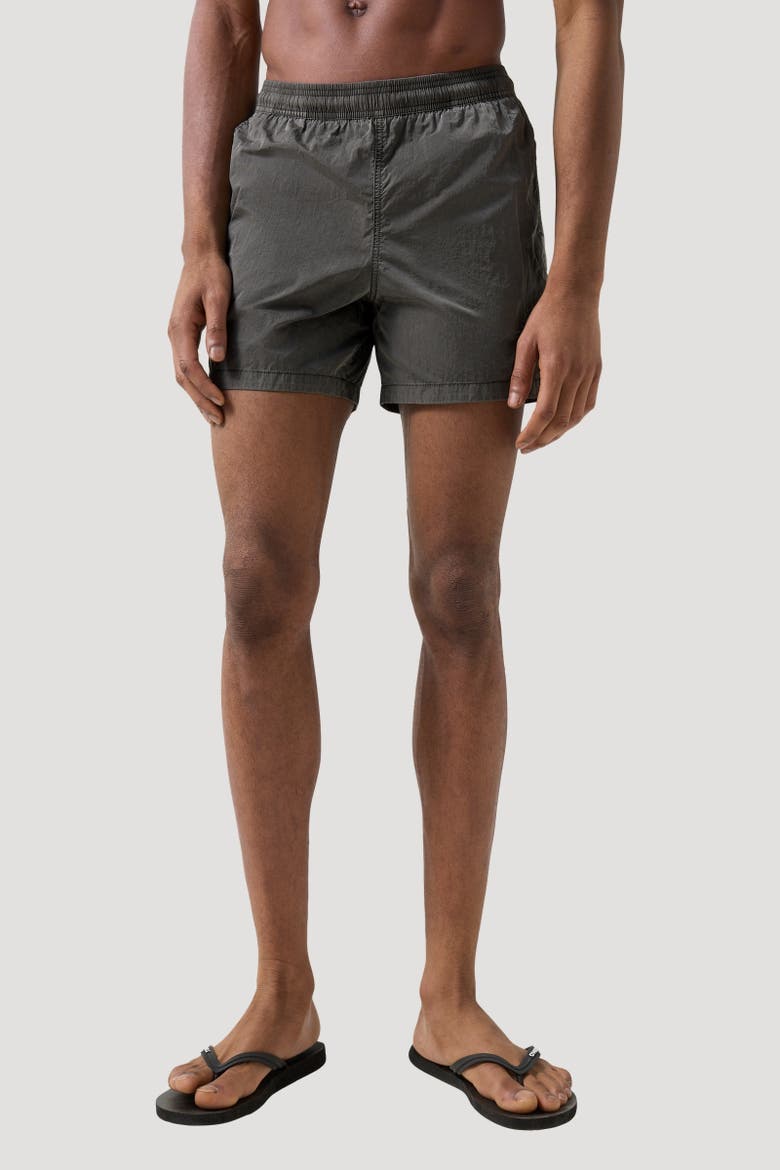 Laron Swim Shorts, Alternate, color, Anthracite