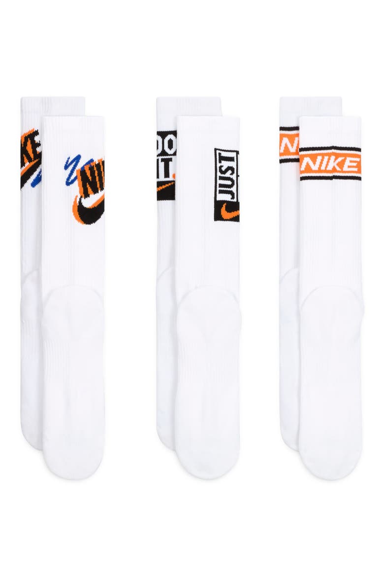 Assorted 3-Pack Dri-FIT Crew Socks, Alternate, color, 901 MLTCLR