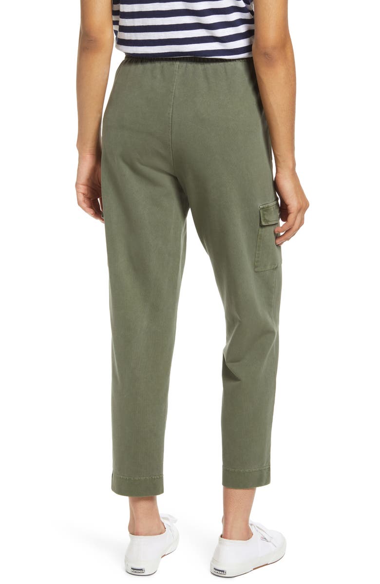 Caslon<sup>®</sup> Utility Organic Cotton Pants, Alternate, color, 