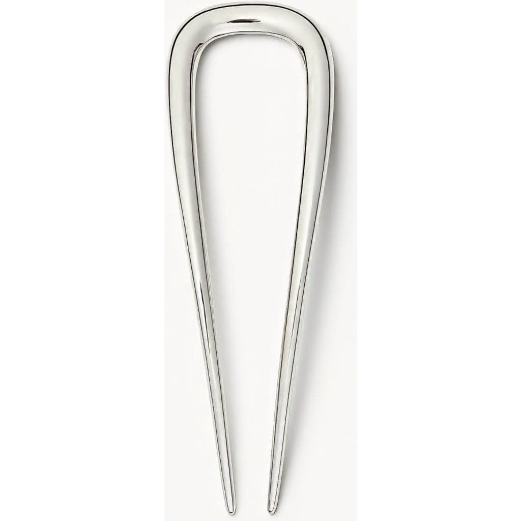 Machete Petite French Hair Pin In Metallic