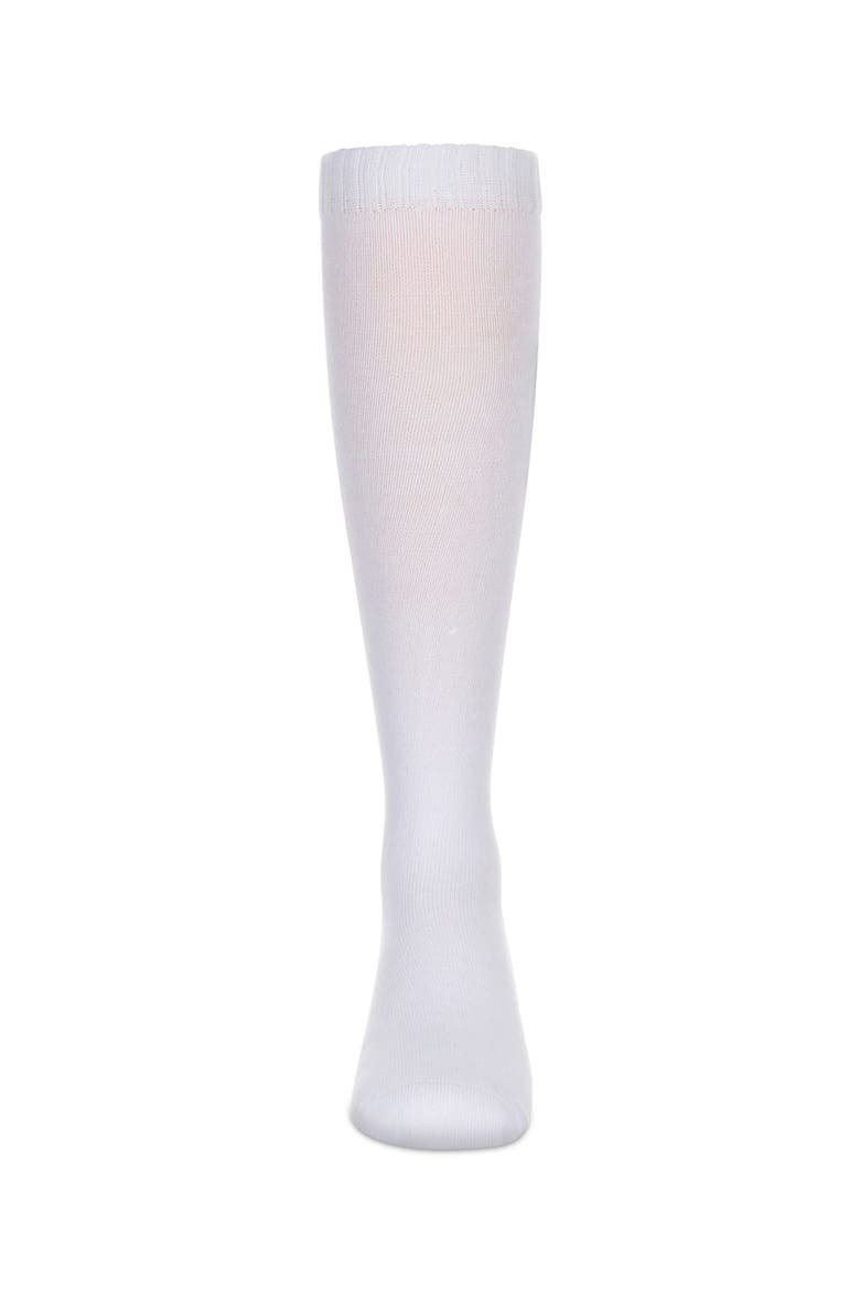 Tennis Star Knee High Socks, Alternate, color, White