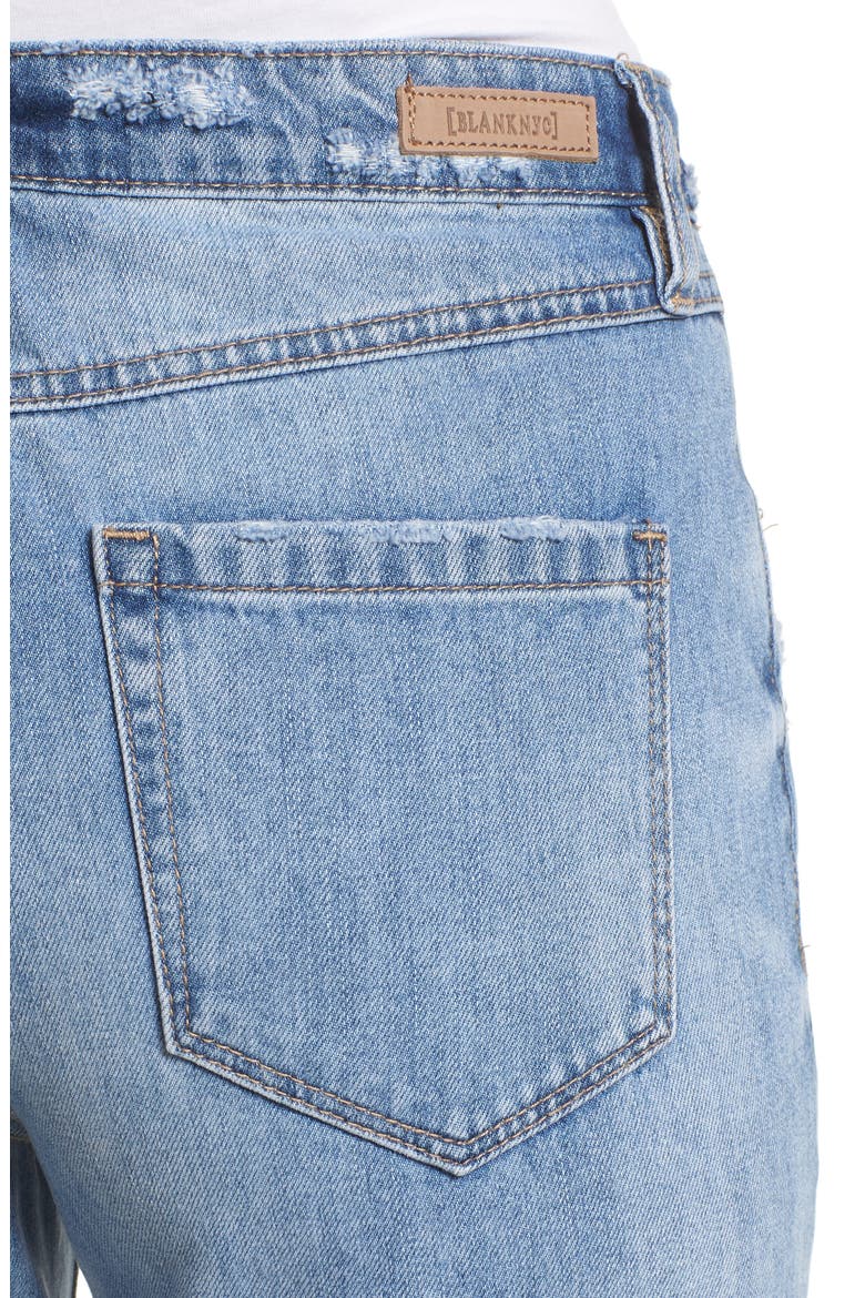 The Rivington Ripped Straight Leg Jeans, Alternate, color, JACKPOT LIGHT WASH