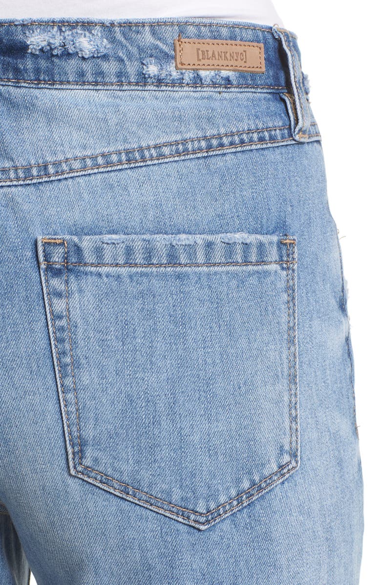 BLANKNYC The Rivington Ripped Straight Leg Jeans, Alternate, color, 